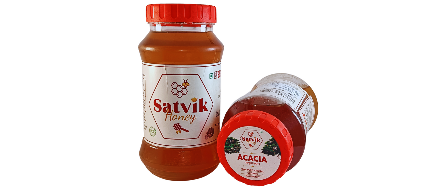 Acacia Honey (Babhul Honey) | 100% Pure Raw Organic Honey from India
